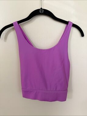 Fabletics Purple Scoop Athletic Bralette